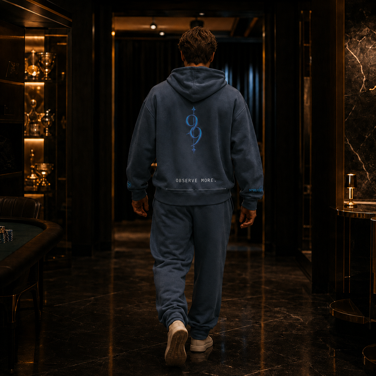 Private Table 09 – homme de dos en mouvement