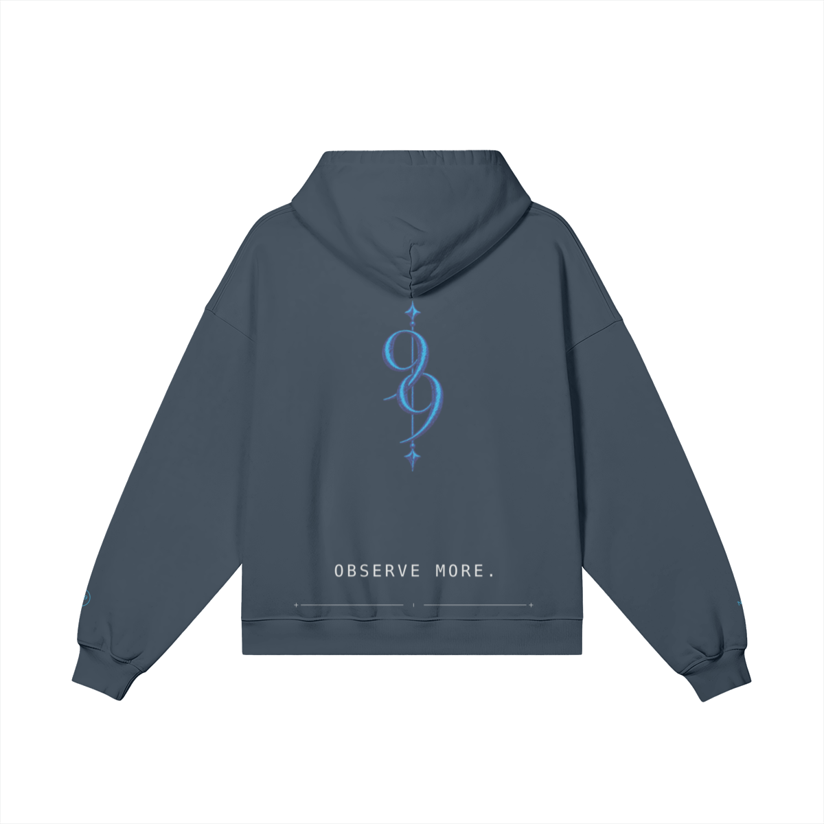 Private Table 09 Grey Blue – vue produit de dos