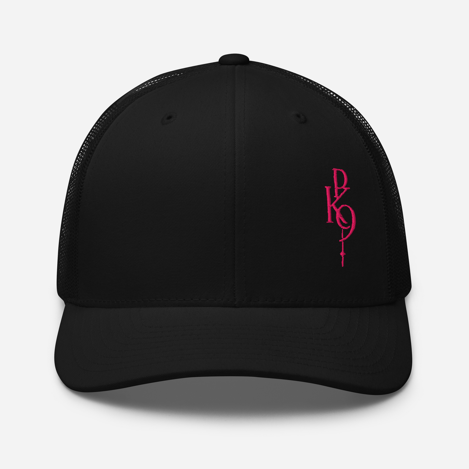 HighRoller Heritage Trucker — Noir — Product mockup