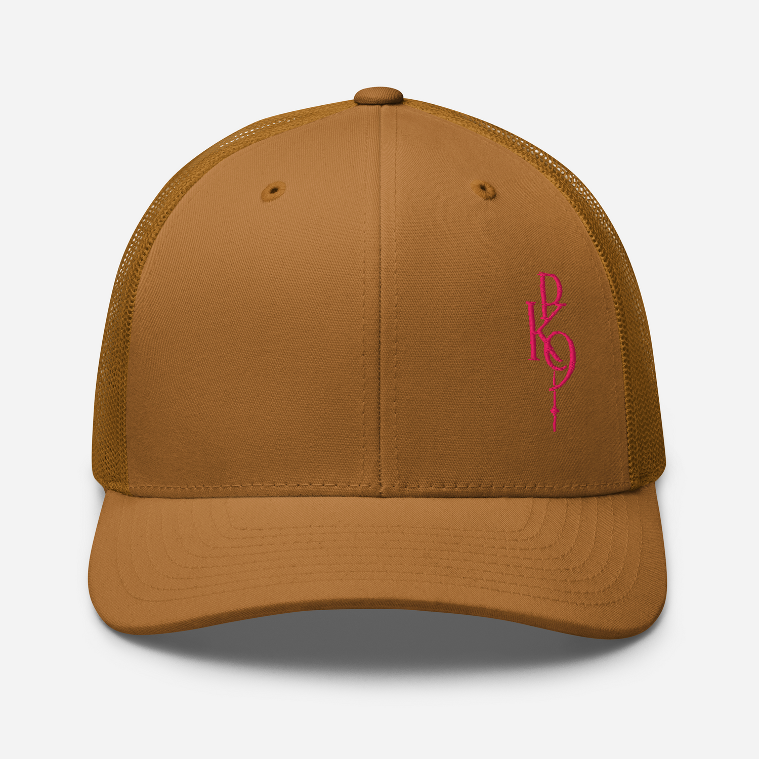 HighRoller Heritage Trucker — Caramel — Product mockup