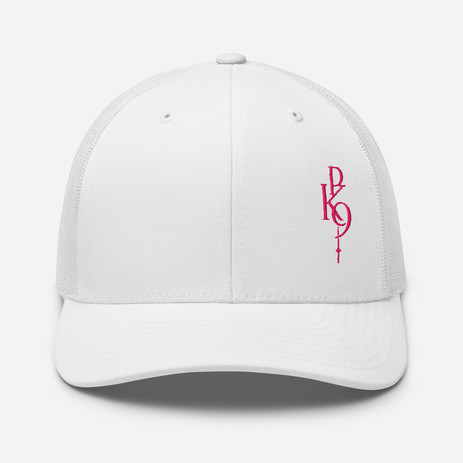 HighRoller Heritage Trucker — Blanc — Product mockup