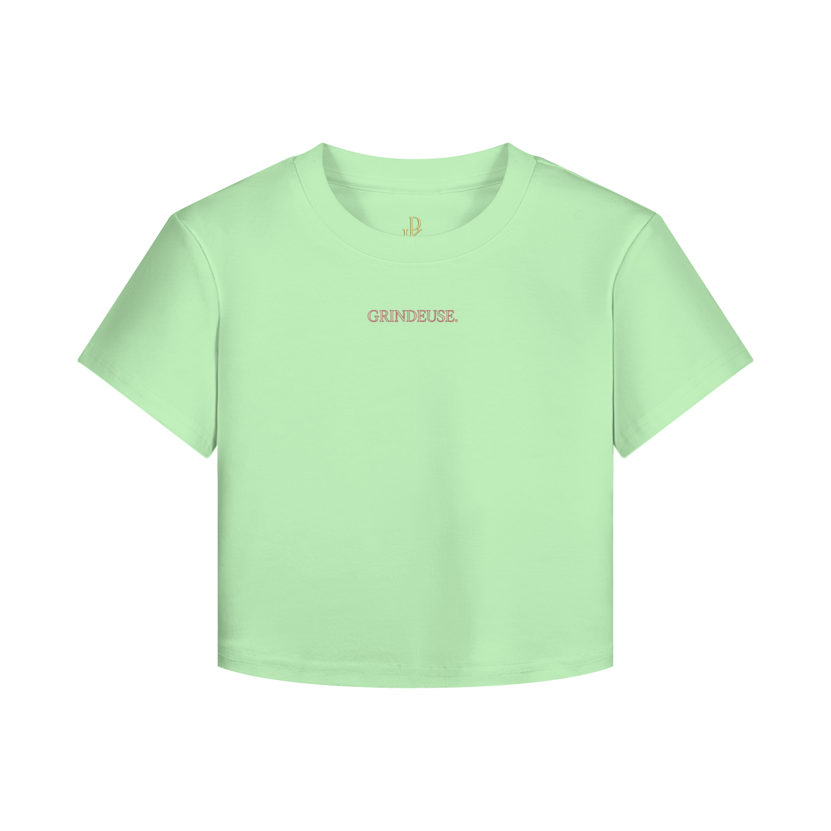Baby Tee Focus — Grindeuse — Seafoam Green