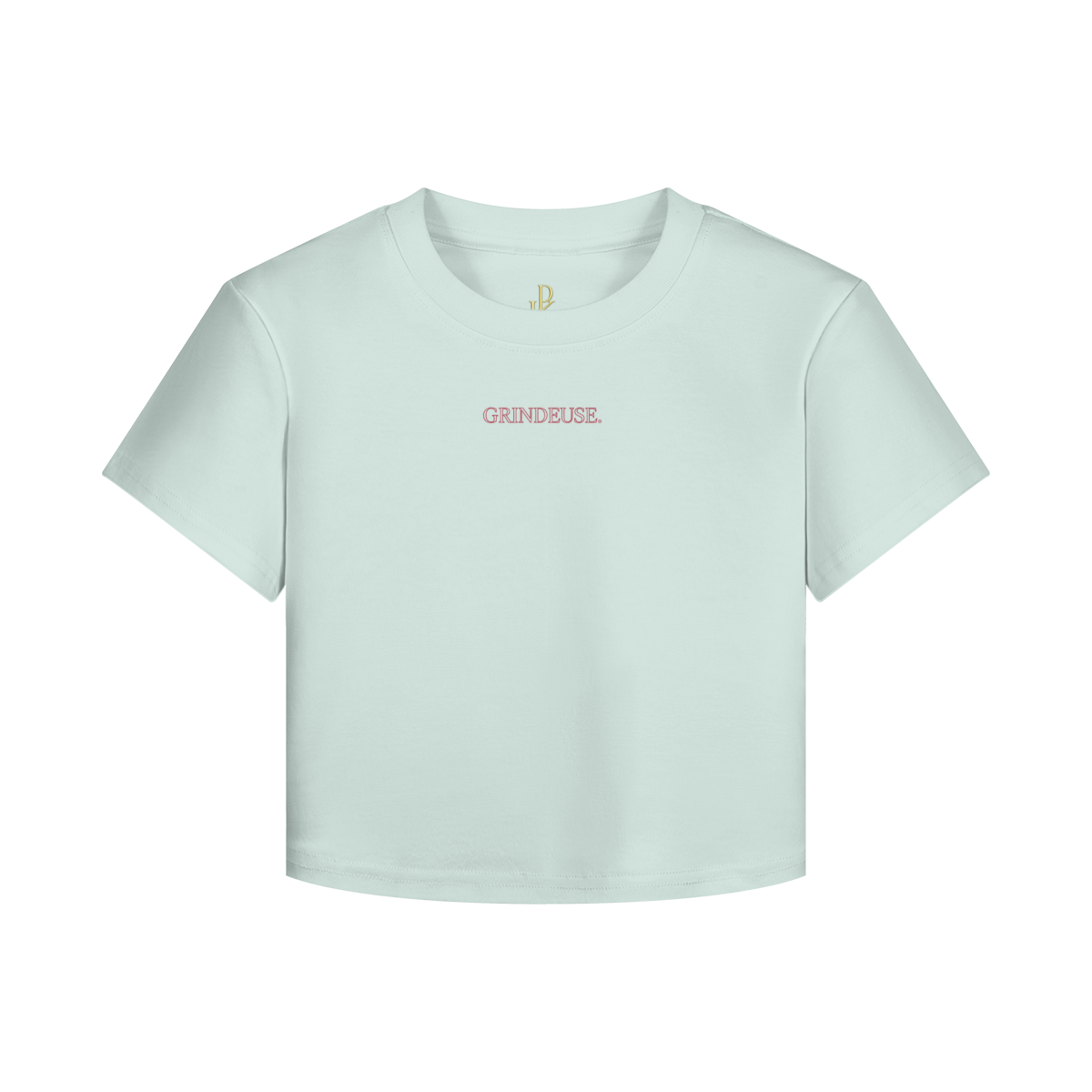 Baby Tee Focus — Grindeuse — Ice Blue