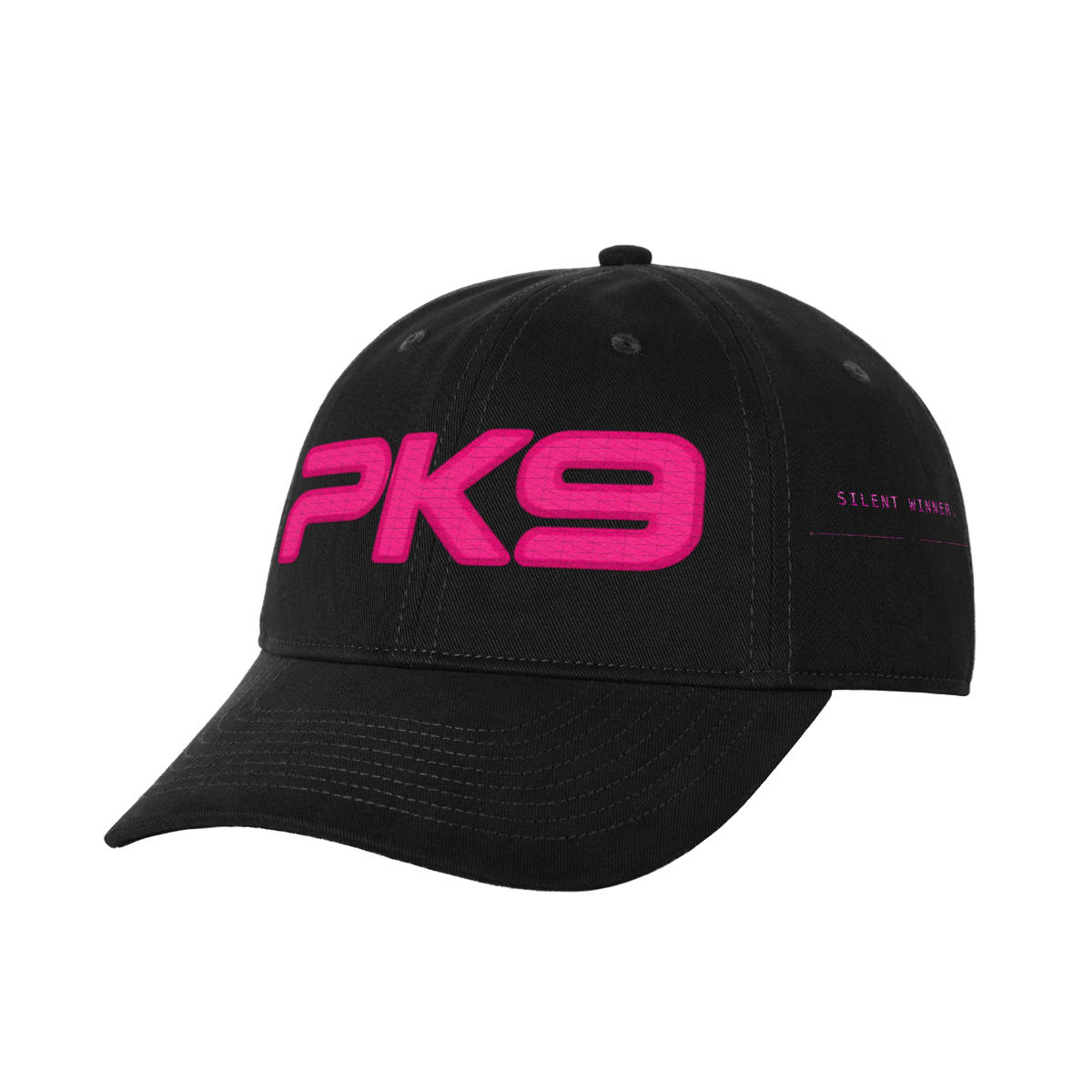 Casquette poker PK9 Volt 3D Puff — vue de face