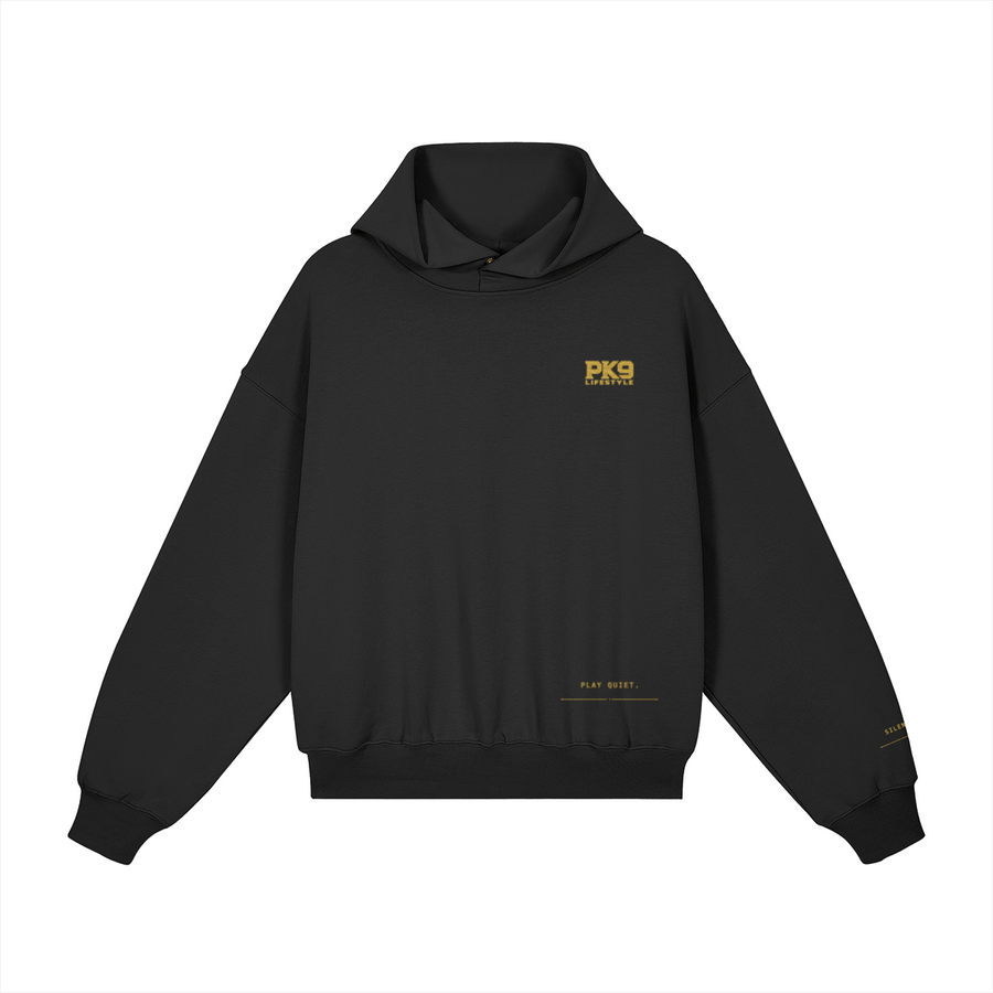 Read The Room Hoodie — Black — Front