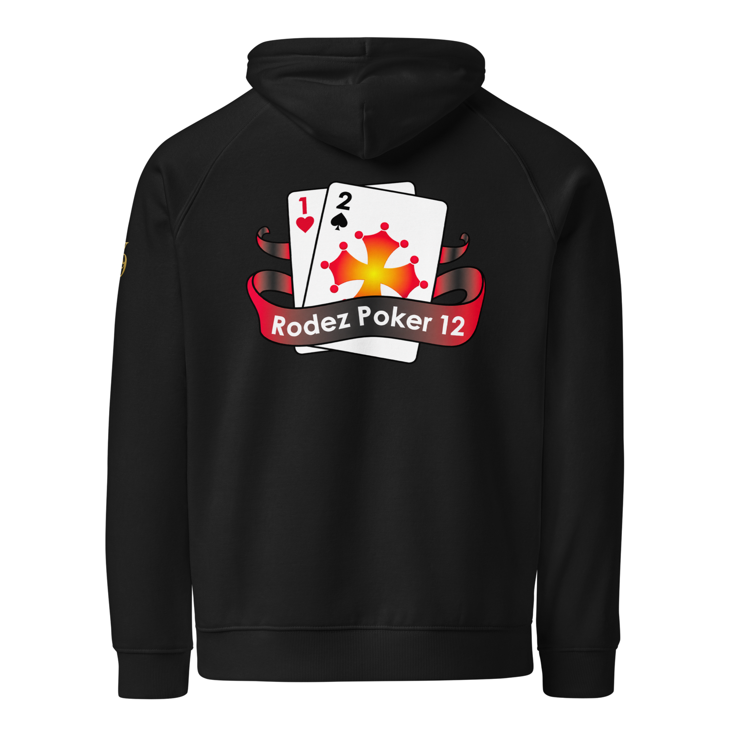 RODEZ POKER 12 × PK9 — Hoodie Eco très haut de gamme