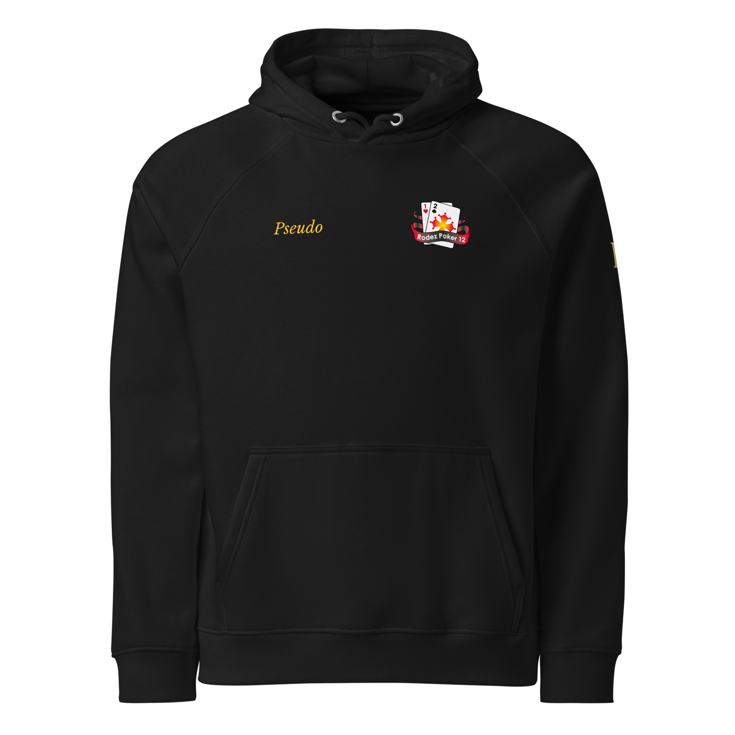 RODEZ POKER 12 × PK9 — Hoodie Eco très haut de gamme