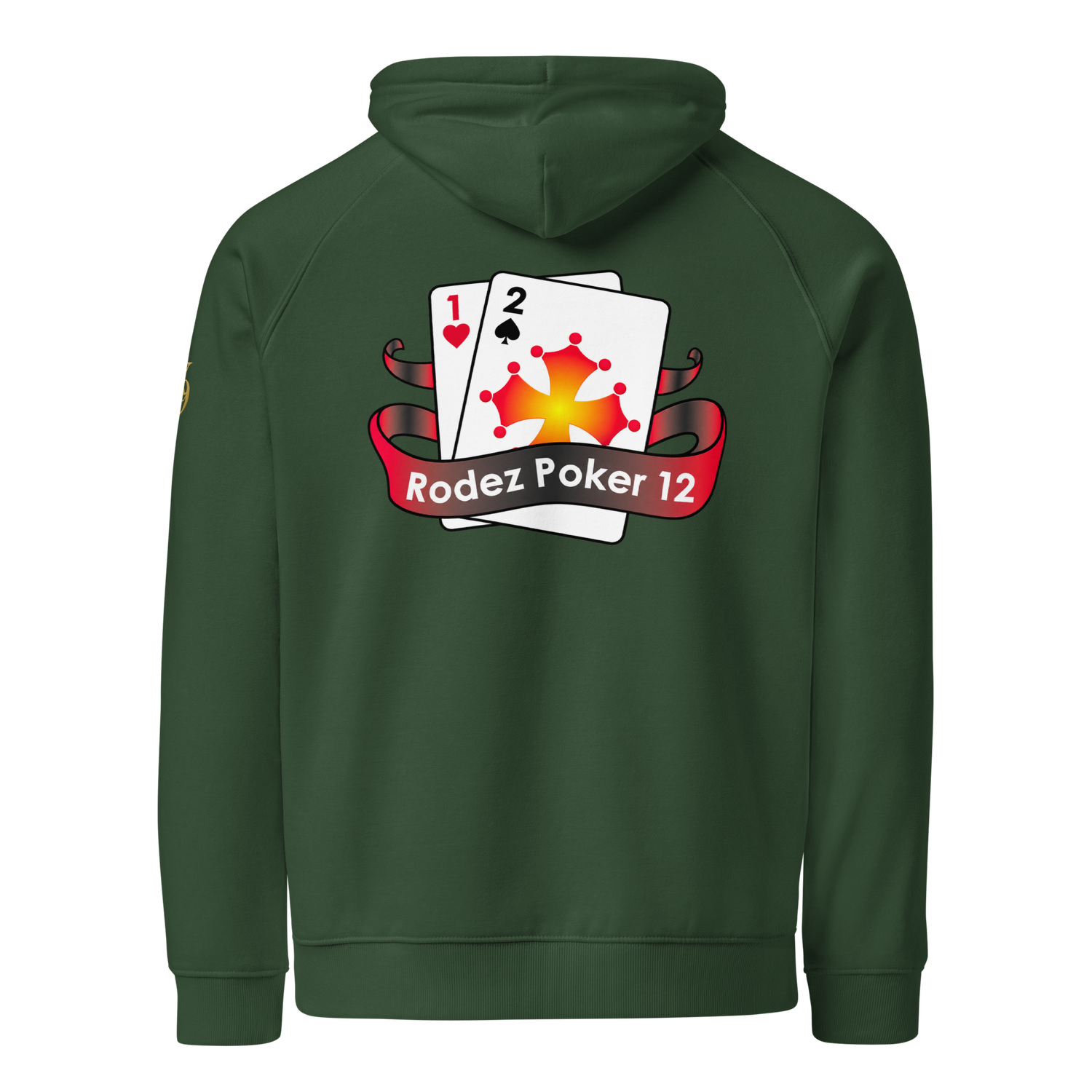 RODEZ POKER 12 × PK9 — Hoodie Eco très haut de gamme