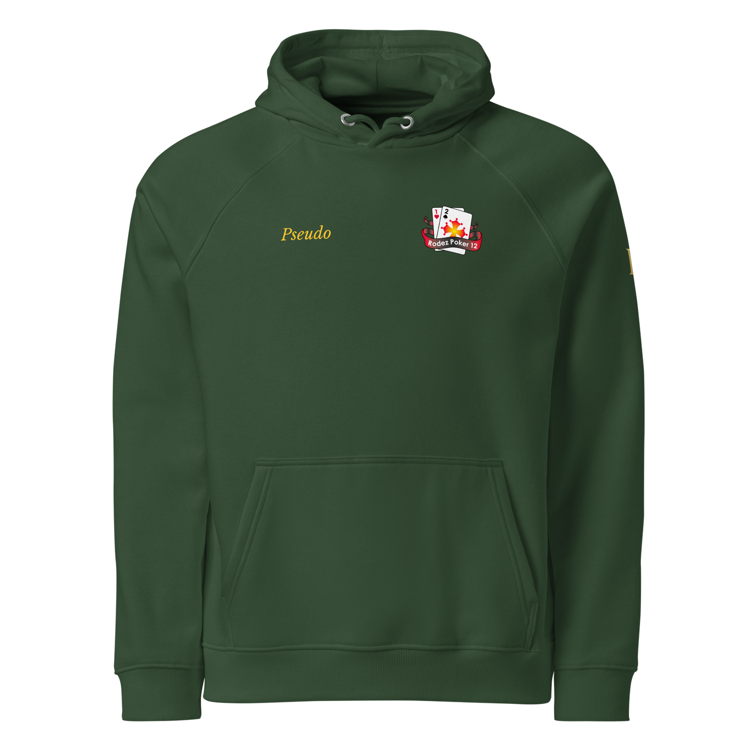RODEZ POKER 12 × PK9 — Hoodie Eco très haut de gamme