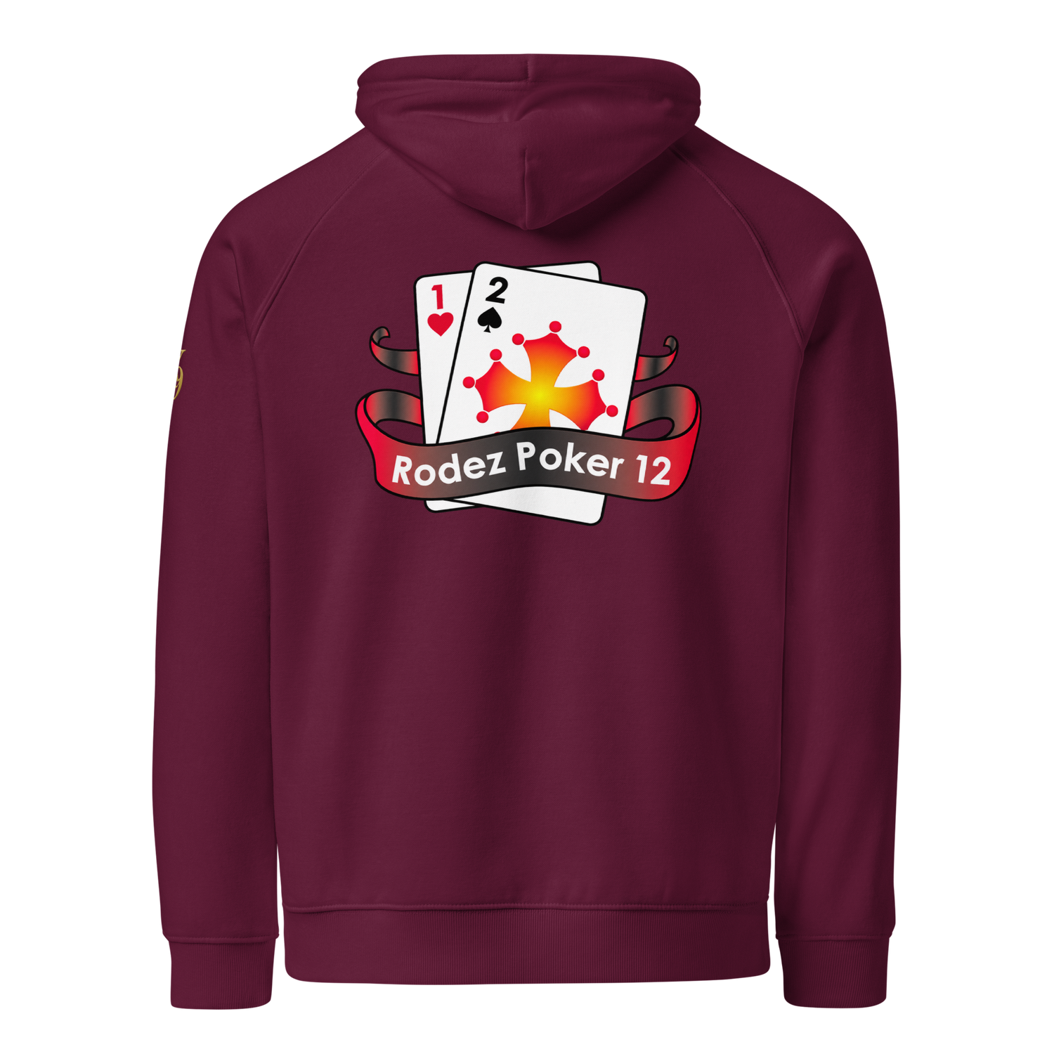 RODEZ POKER 12 × PK9 — Hoodie Eco très haut de gamme