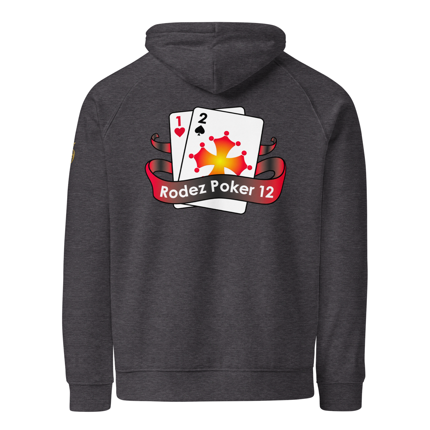 RODEZ POKER 12 × PK9 — Hoodie Eco très haut de gamme