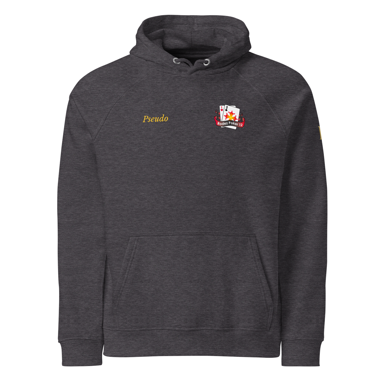 RODEZ POKER 12 × PK9 — Hoodie Eco très haut de gamme