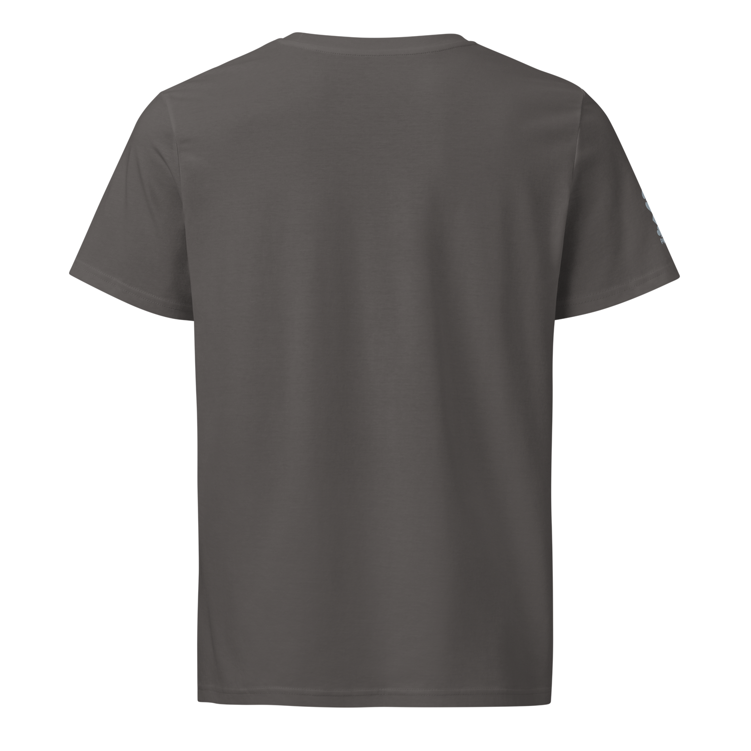 T-shirt Bio Essential Silver Edition — Anthracite — vue de dos