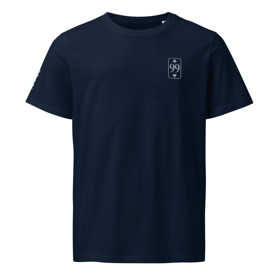 T-shirt Bio Essential Silver Edition — French Navy — vue de face