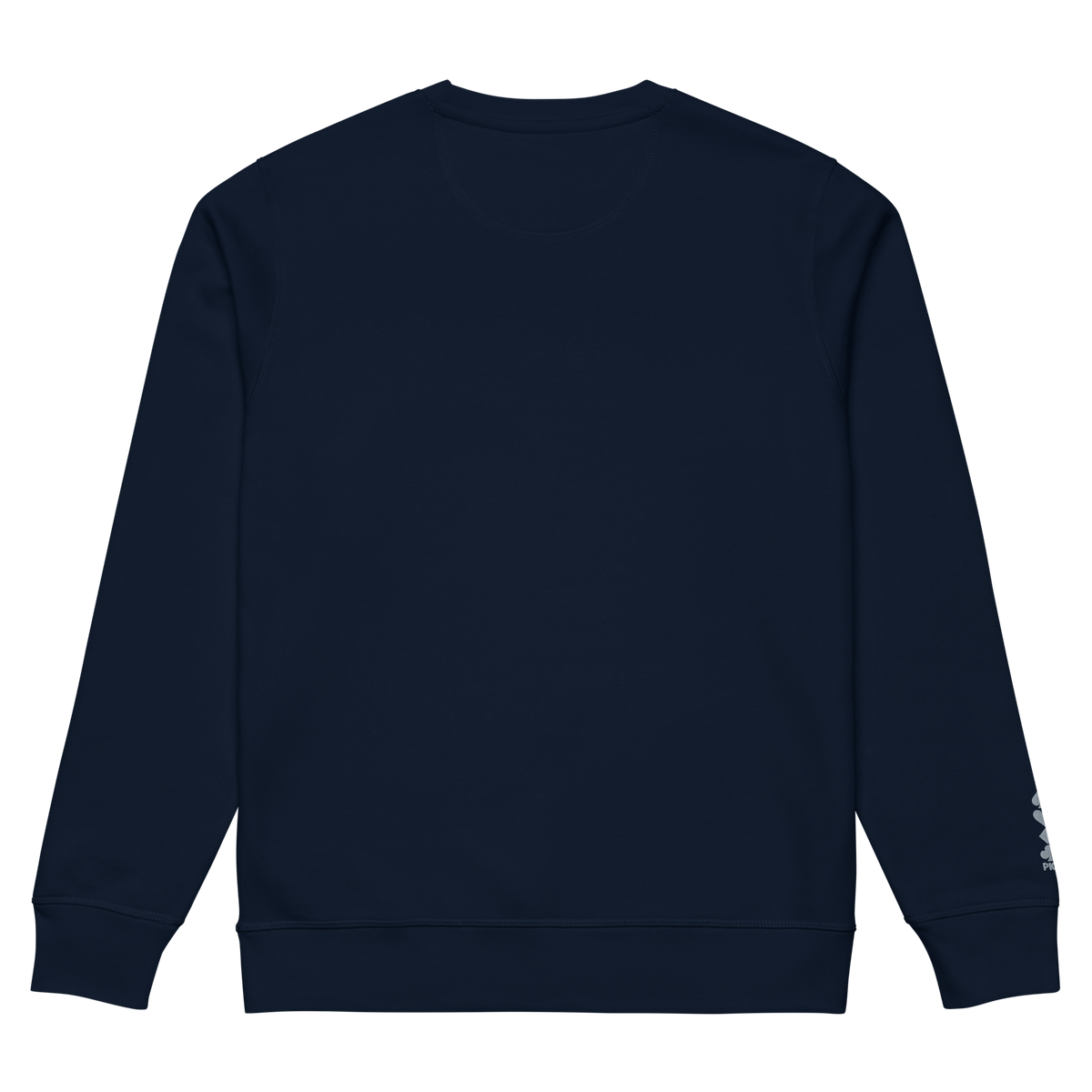 Sweat Bio Essential Silver Edition — French Navy — vue de dos