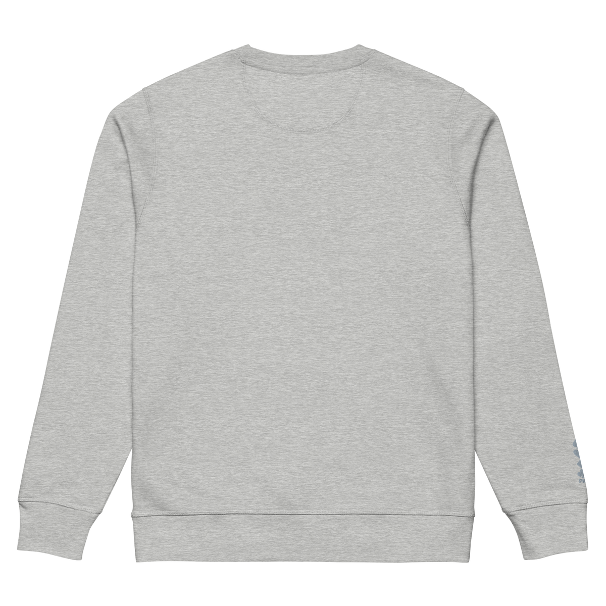 Sweat Bio Essential Silver Edition — Heather Grey — vue de dos