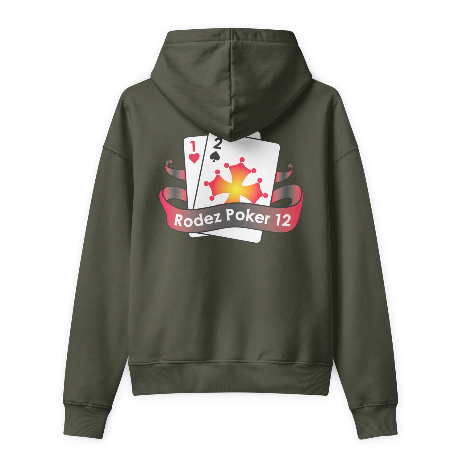 RODEZ POKER 12 × PK9 — Hoodie Premium