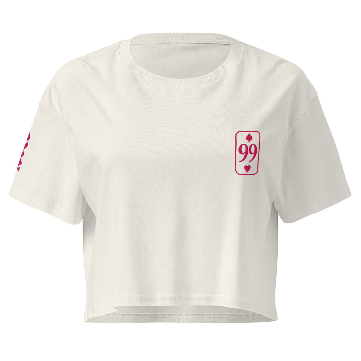 Crop Top Essential — Ecru — vue de face