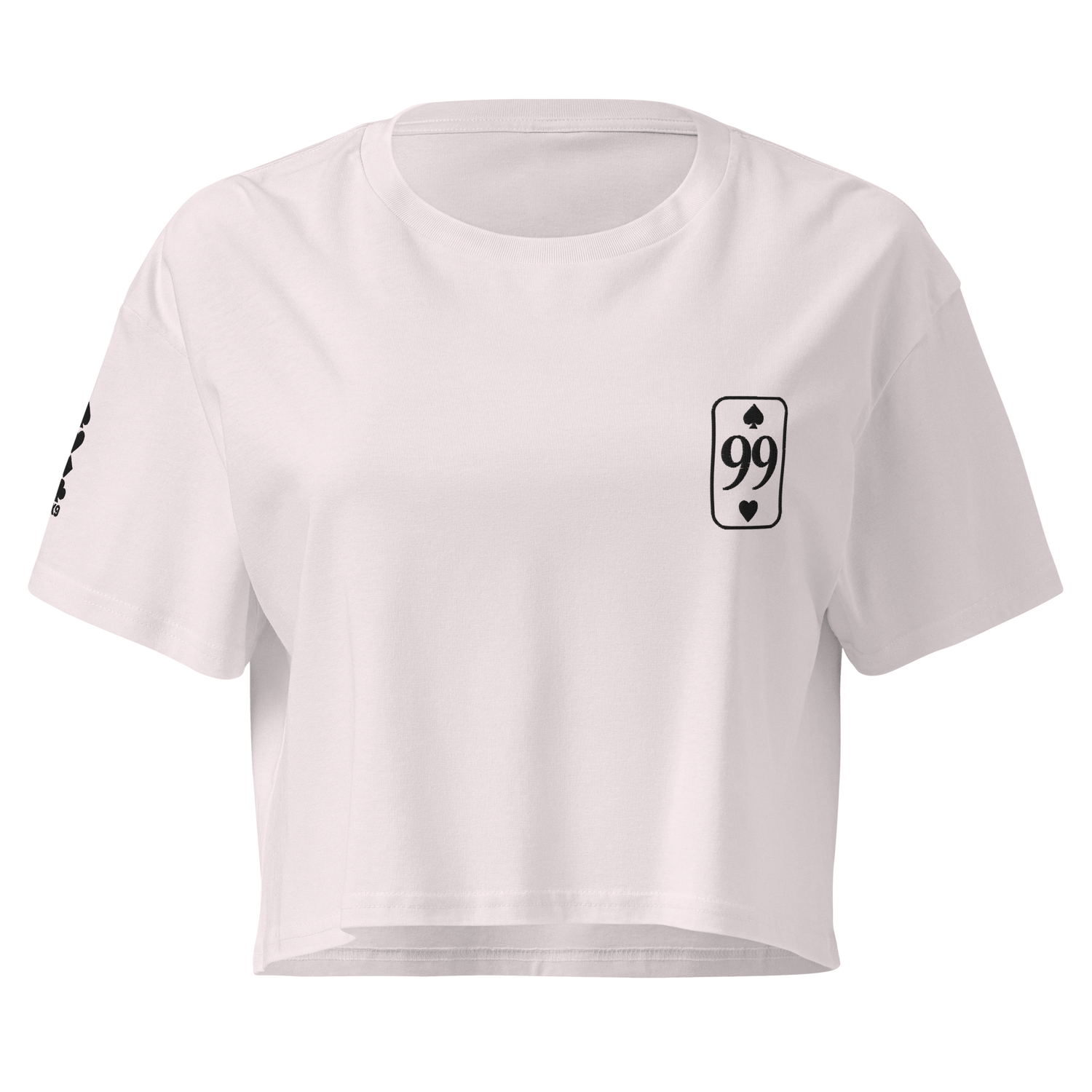 Crop Top Essential Black Edition — Orchid — vue de face
