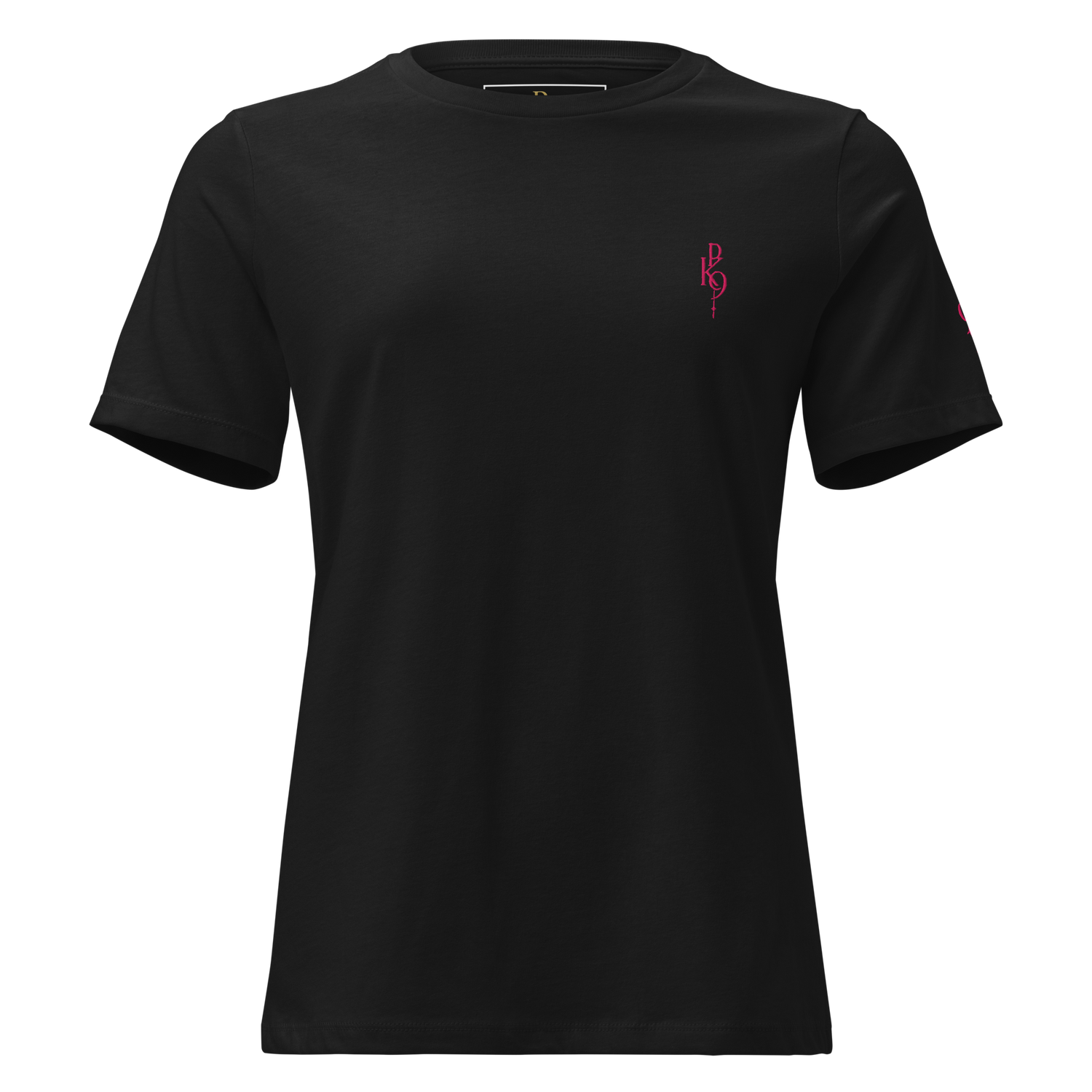 HighRoller Queen Tee — Noir — Product mockup