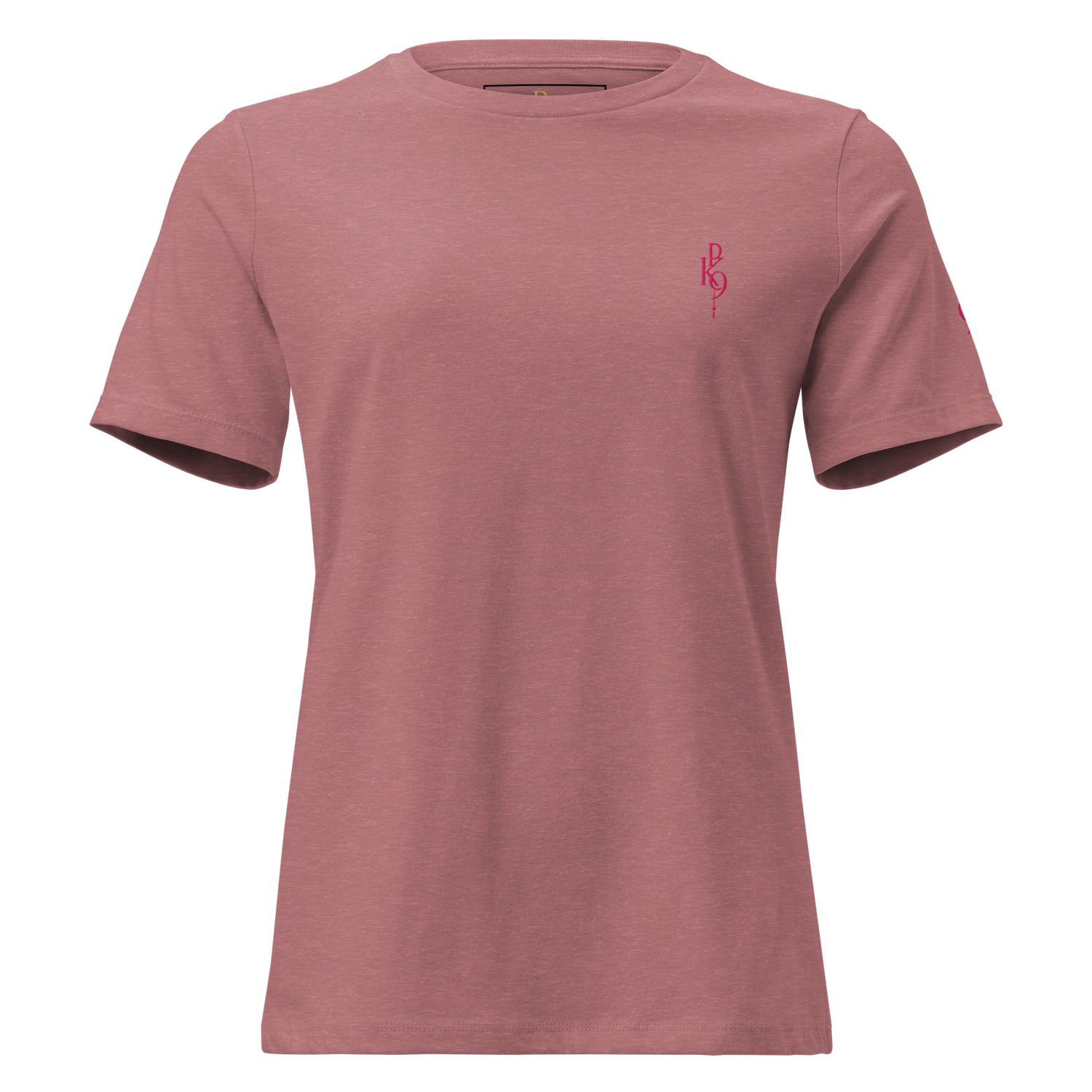 HighRoller Queen Tee — Heather Mauve — Product mockup