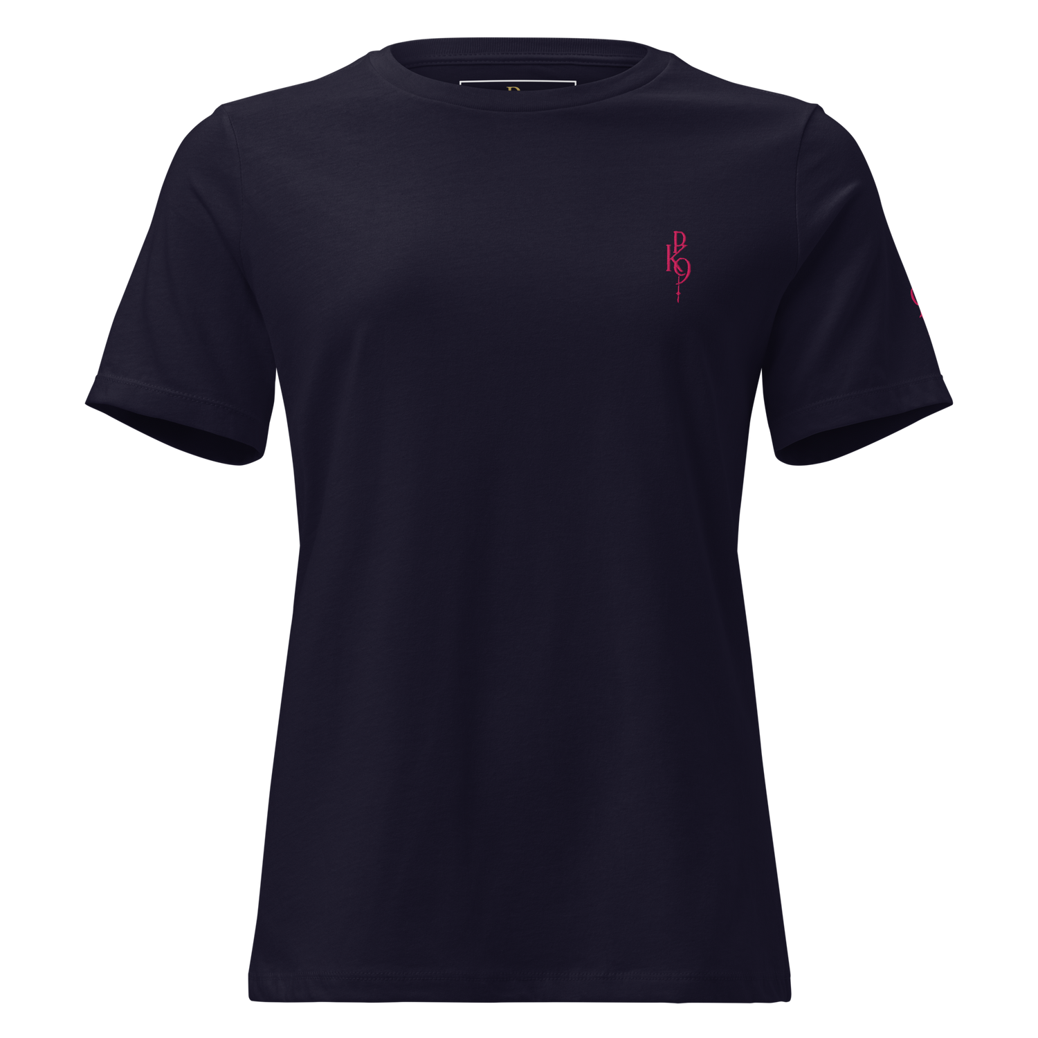 HighRoller Queen Tee — Bleu Marine — Product mockup