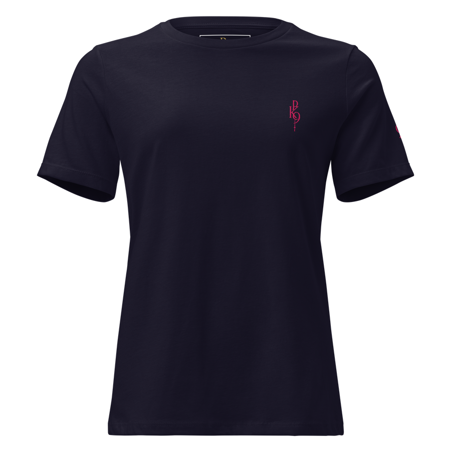 HighRoller Queen Tee — Bleu Marine — Product mockup