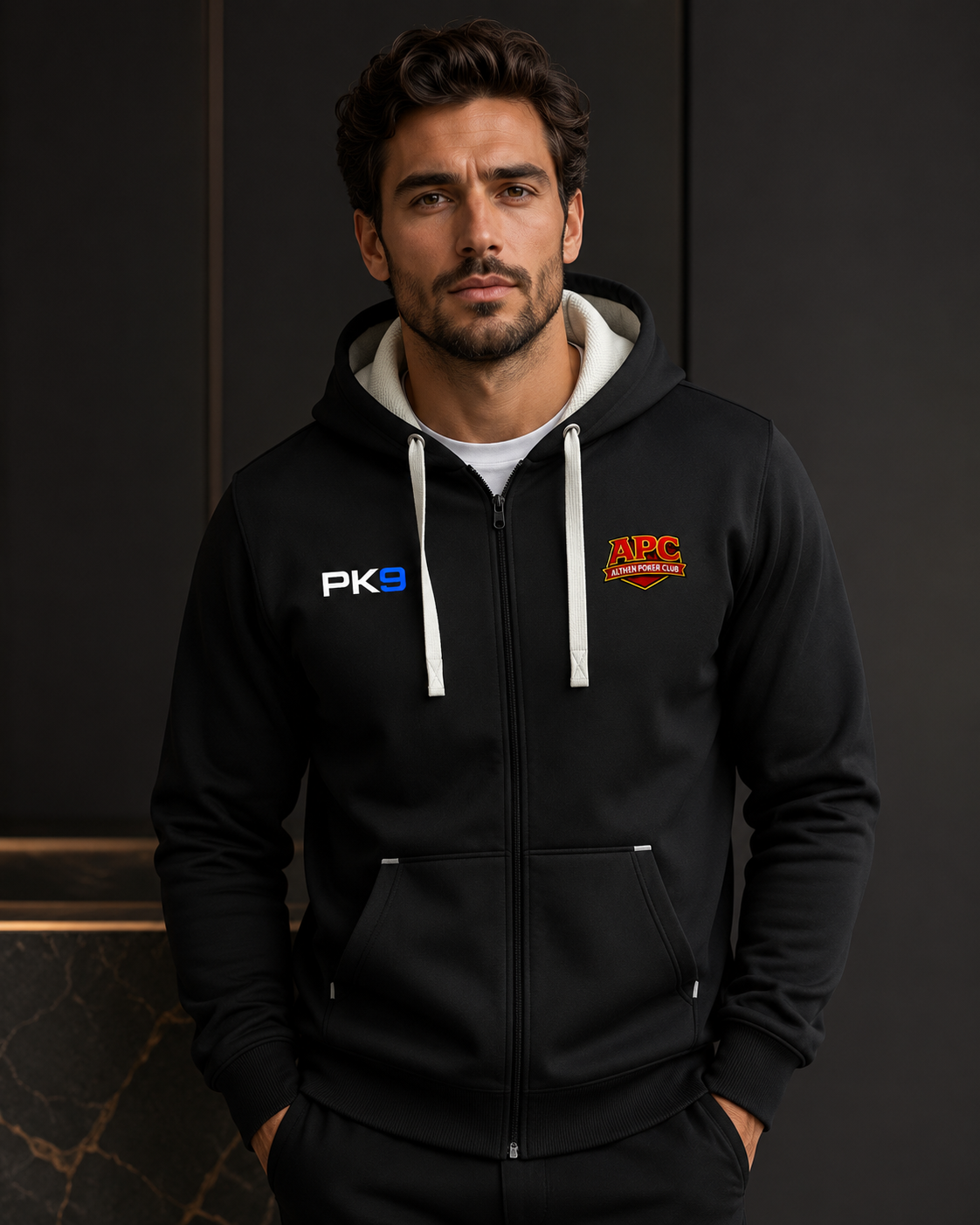 Zipper Deluxe ALTHEN X PK9 noir - mockup luxe porté