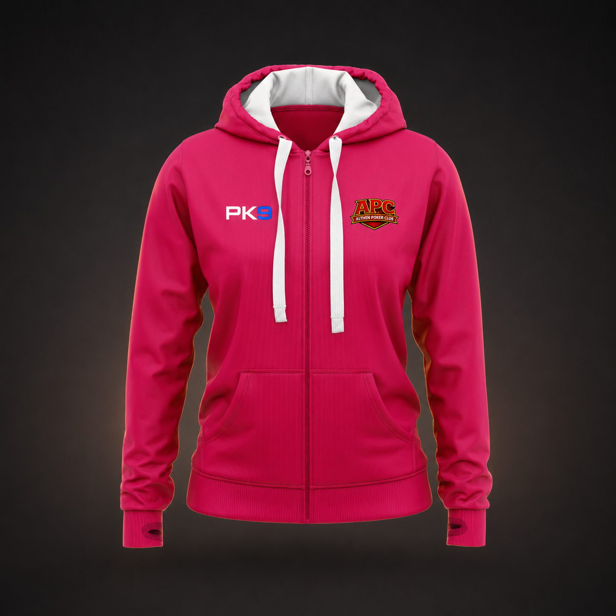 Zipper Deluxe Althen Poker Club rose - vue studio