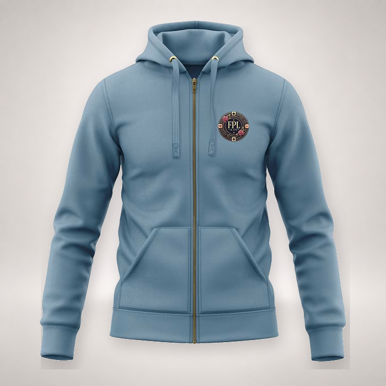 Zipper Deluxe FPL by PK9 — bleu glacier face