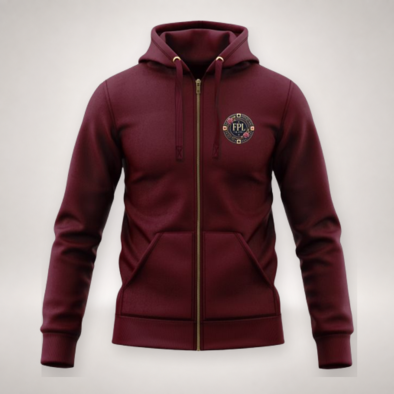Zipper Deluxe FPL by PK9 — bordeaux face