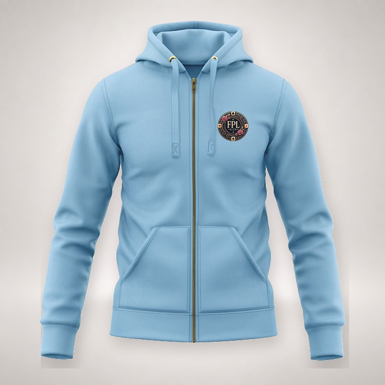 Zipper Deluxe FPL by PK9 — bleu ciel face