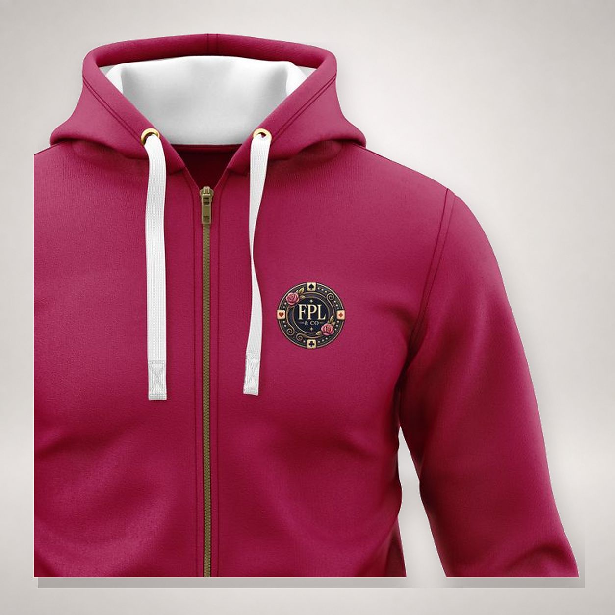 Zipper Deluxe FPL by PK9 — framboise detail face