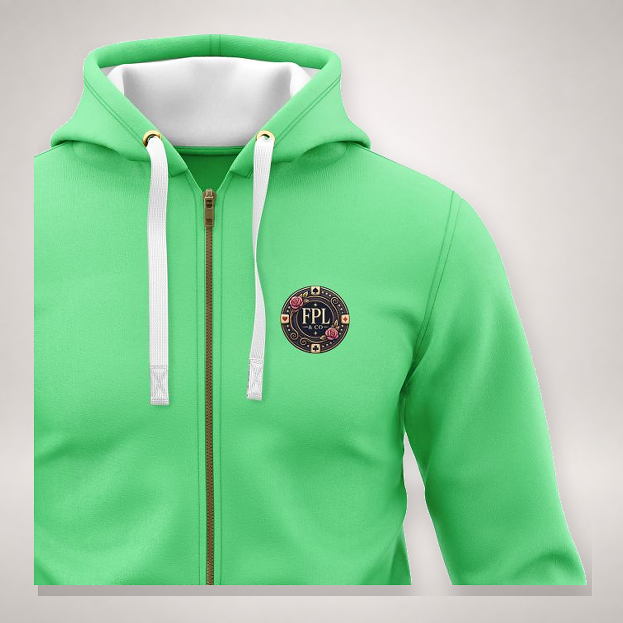 Zipper Deluxe FPL by PK9 — vert detail face